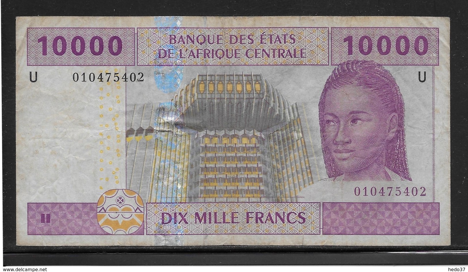 Cameroun - 10000 Francs - Pick N°210U - TB - Kamerun