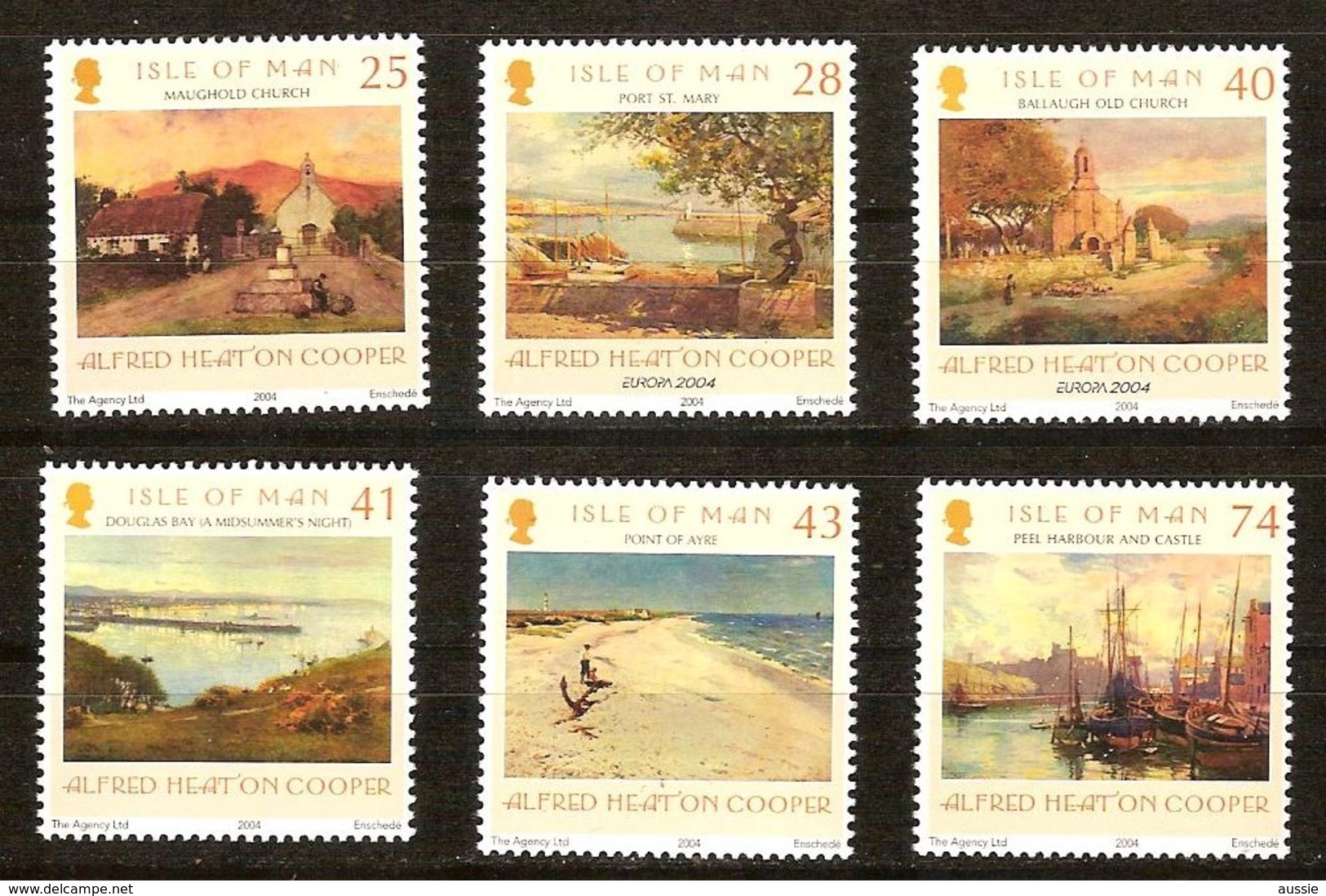 Île De Man 2004 Yvertn° 1193-1198 *** MNH Cote 12,50 Euro Cept Les Vacances - Man (Ile De)