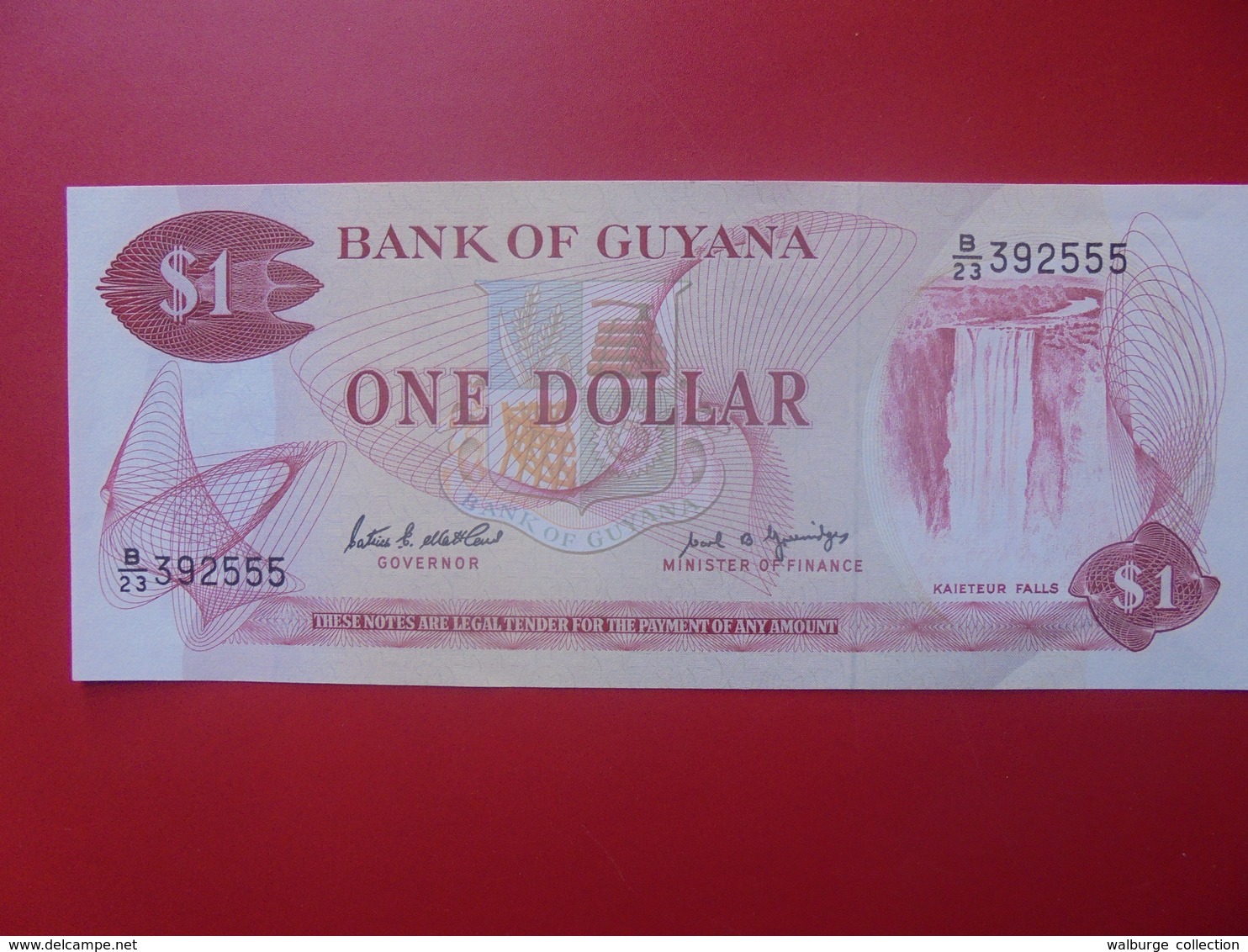 GUYANE 1$ 1966-1992 PEU CIRCULER (B.5) - Guyana