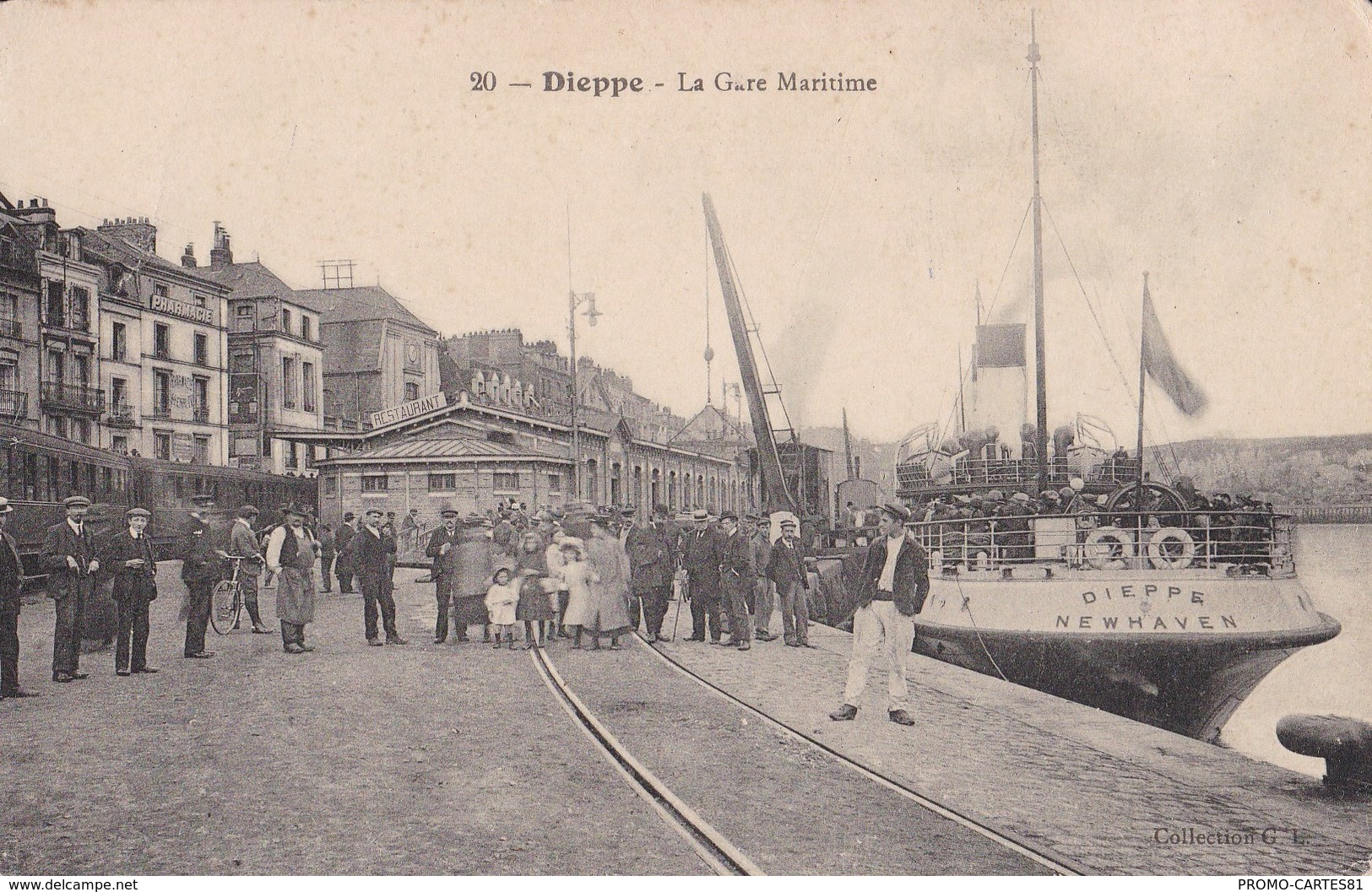 CPA/036 DIEPPE ...GARE MARITIME - Autres & Non Classés