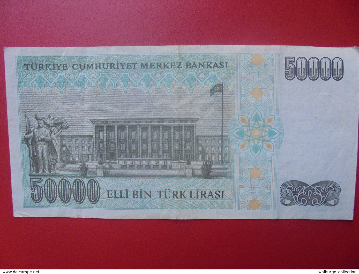 TURQUIE 50.000 LIRA 1970/89 CIRCULER (B.5) - Turquie