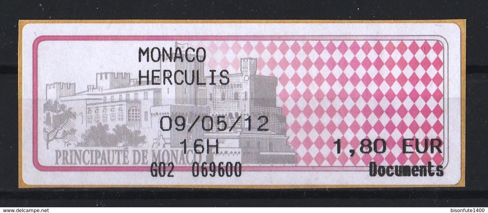 Monaco 2010 Et 2013 : Timbres Yvert & Tellier : Vignette De 2012 Oblitérée. - Oblitérés