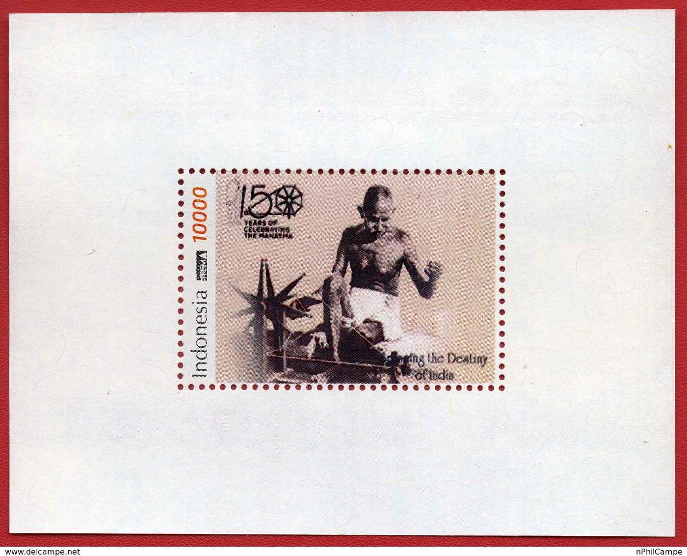 Indonesia Special Issue 150 Years Of Celebrating Mahatma Gandhi (05-09-2019) MNH - Mahatma Gandhi