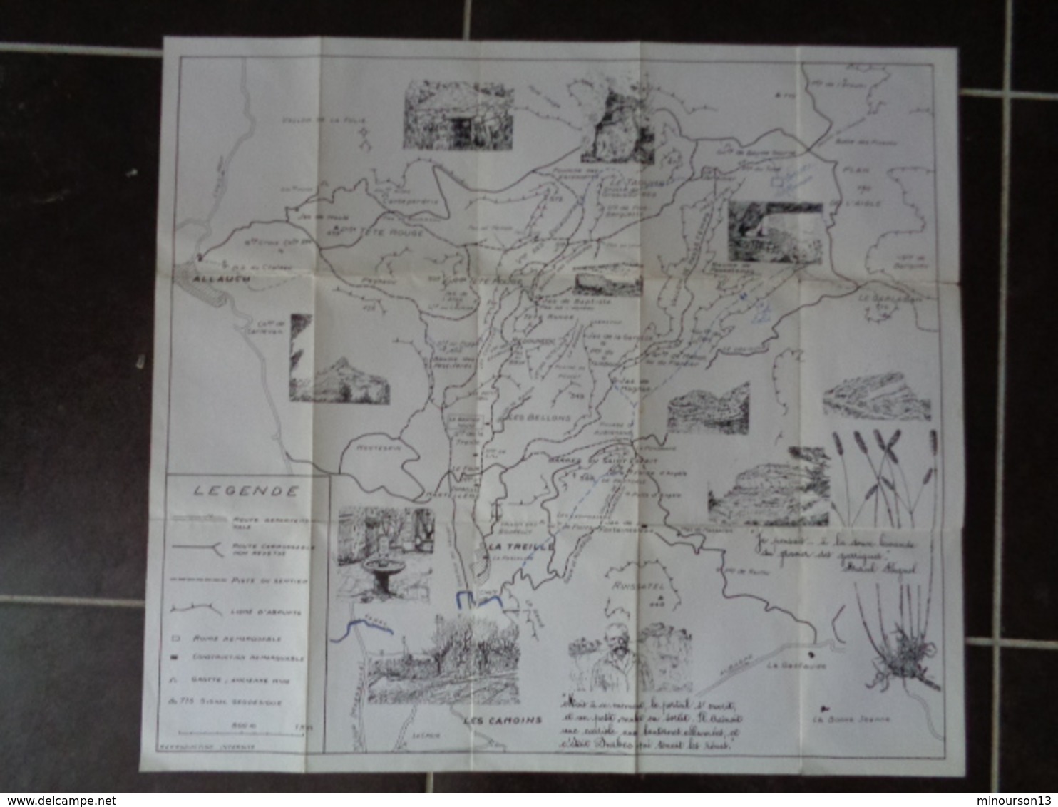 AU PAYS DES SOUVENIRS D'ENFANCE, SUR LES PAS DE MARCEL PAGNOL ( DEDICACE PAR MAURICE BERTRAND ) - Documents Historiques