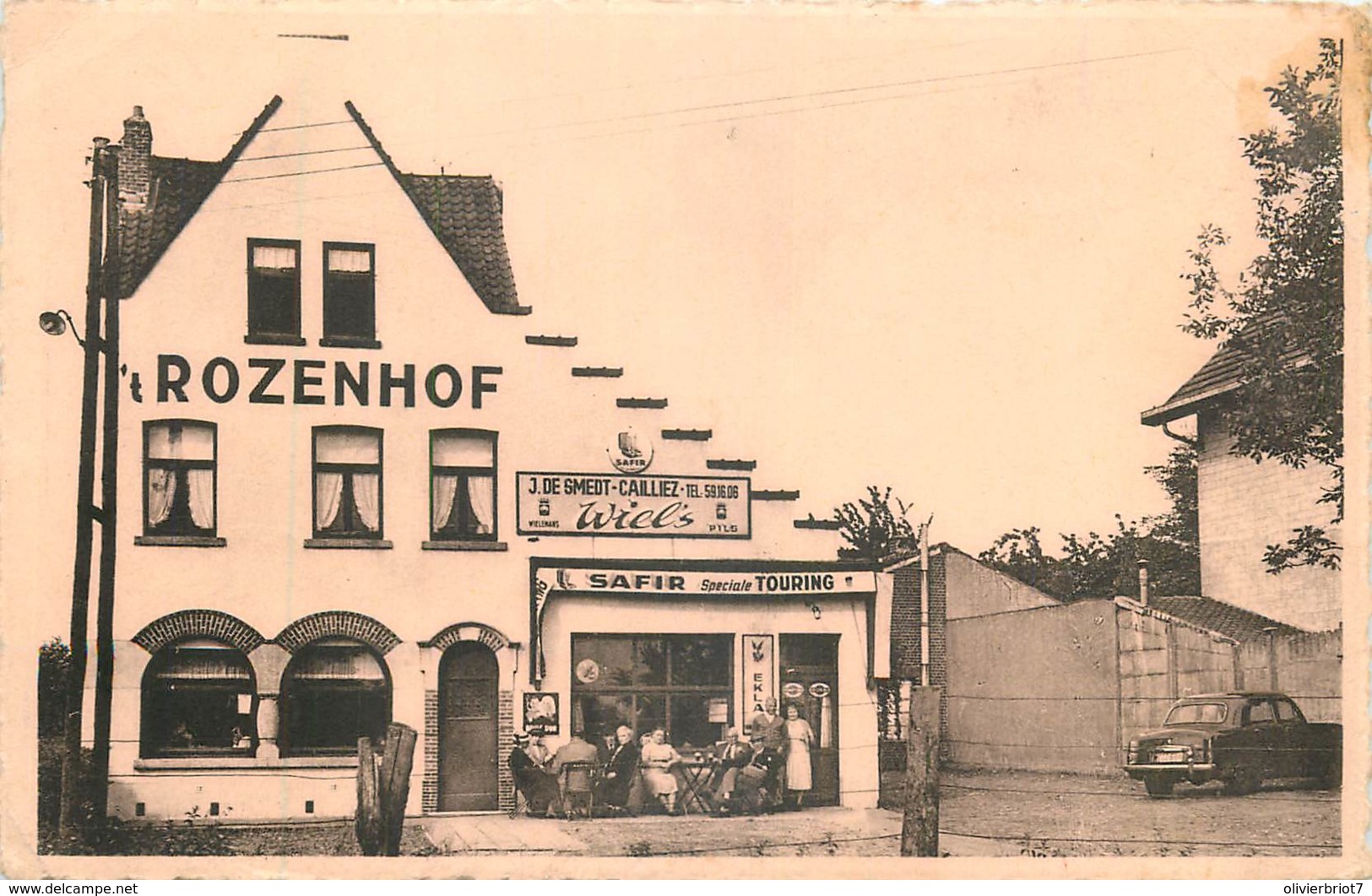 Belgique - Meise - 't Rozenhof - Bières SAFIR , Spéciale TOURING - WIEL'S - Hasseltberg - Meise