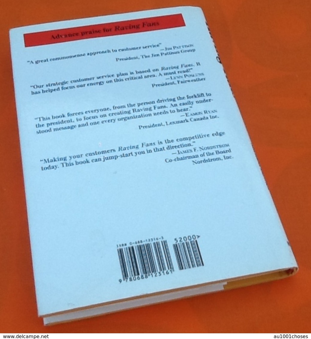 Ken Blanchard  Raving Fans   A Revolutionary Approach To Customer Service  (1993) - Autres & Non Classés