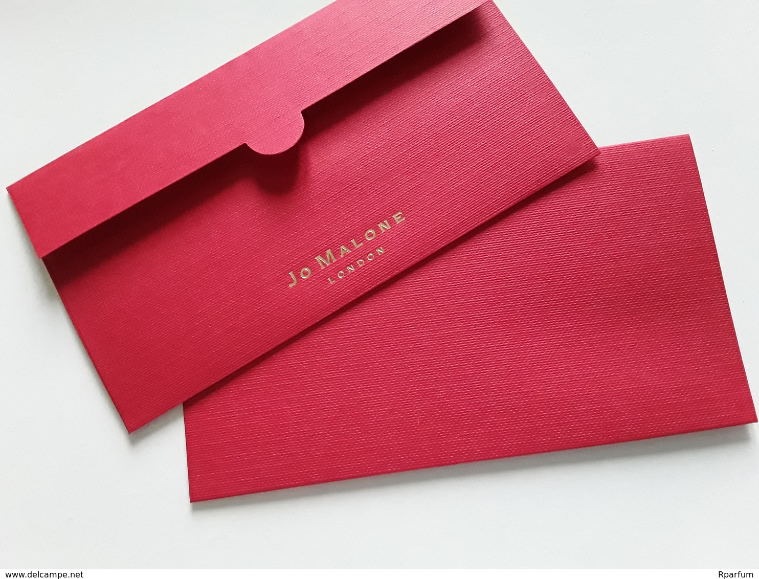 JO MALONE    Enveloppe Rouge " Année Du RAT " Photo  R/V  ! - Modernes (à Partir De 1961)