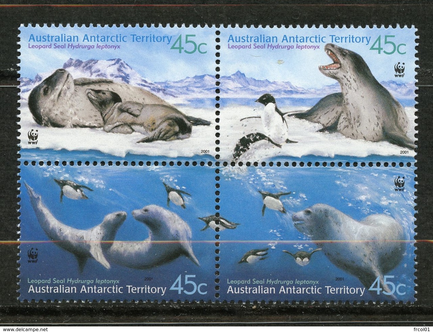 Territoire Antarctique Australien (AAT) , Yvert 145/148**, Scott L118a-d**, MNH - Unused Stamps