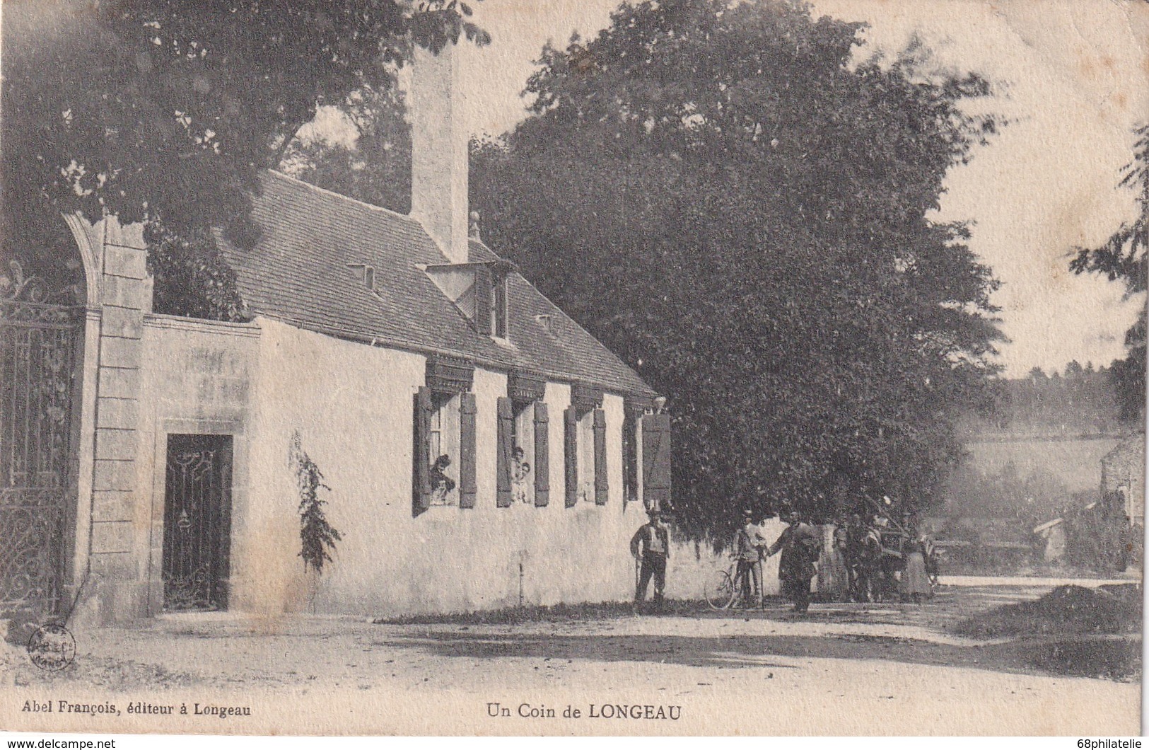 FRANCE 1905   CARTE POSTALE DE LONGEAU - Le Vallinot Longeau Percey