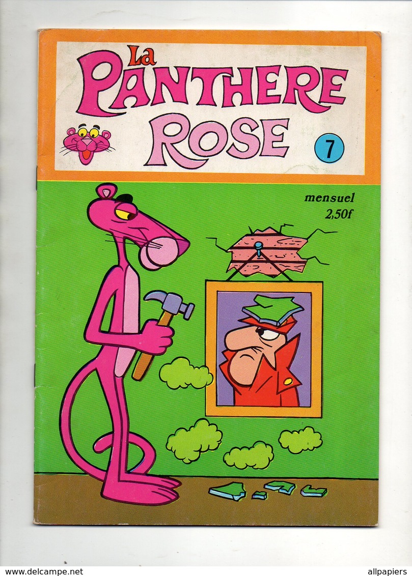 La Panthère Rose N°7 La Panthère Rose Istamboulimie - Panthère à Terre, Descente De Lit - Assurances...Rances De 1975 - Sagédition