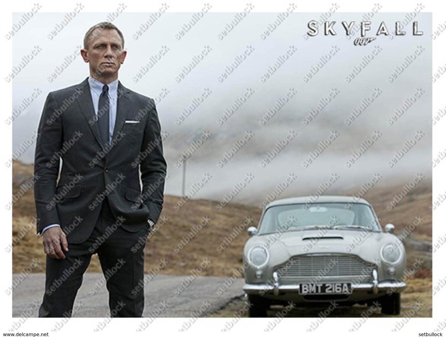 Ukraine | Postcard | 007 James Bond: Skyfall (2012) | Daniel Craig | Film | Cinema - Actors