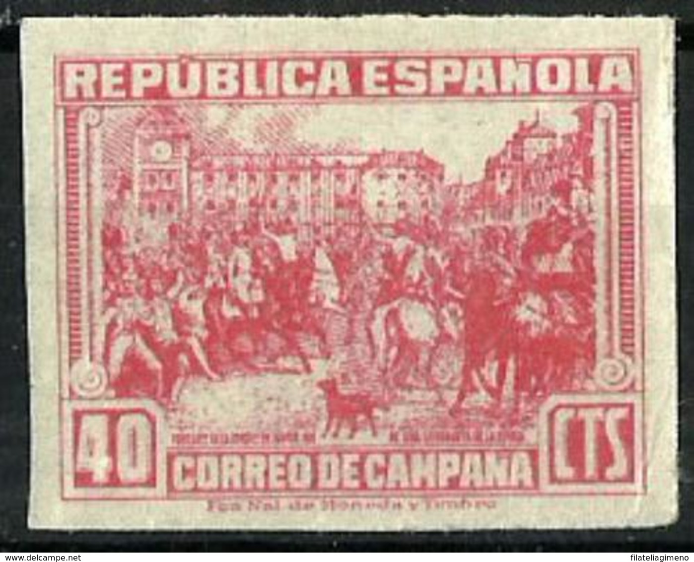 España NE-49s Sin Goma. Cat.75€ - Unused Stamps