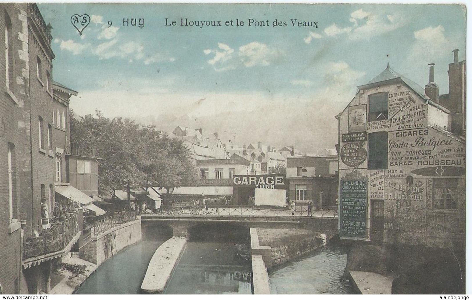 Hoei - Huy - Le Houyoux Et Le Pont Des Veaux - 1912 - Huy