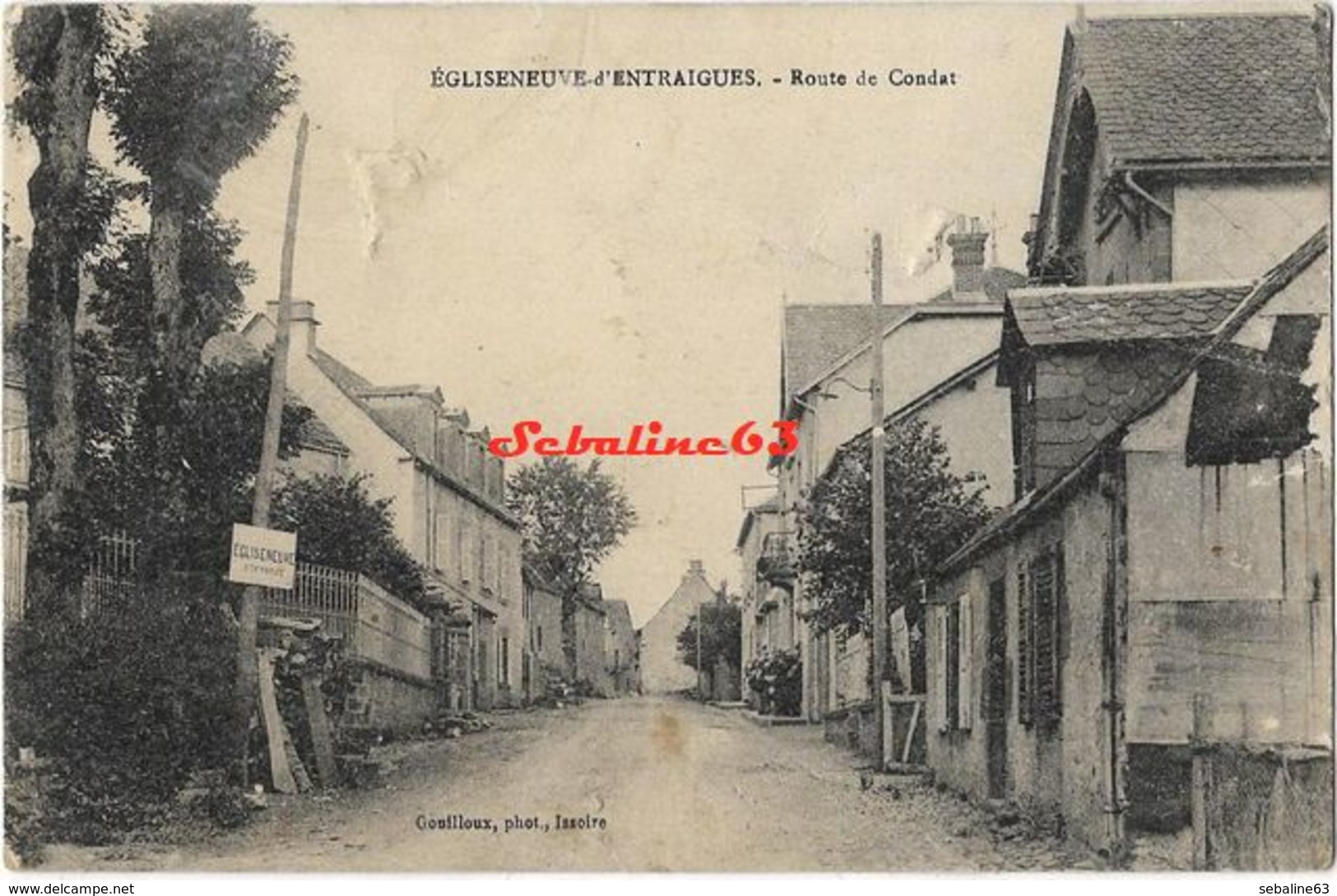 Egliseneuve-d'Entraigues - Route De Condat - Autres & Non Classés