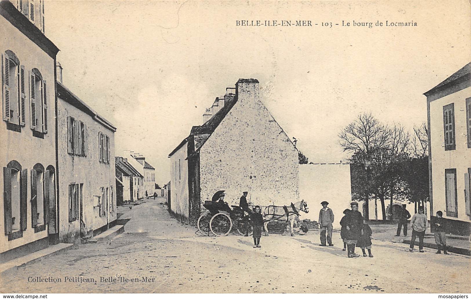 Belle-Île-en-Mer - Le Bourg De Locmaria - Belle Ile En Mer