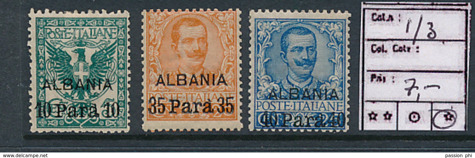 LEVANTE ALBANIA SASSONE 1/3 LH - Albania