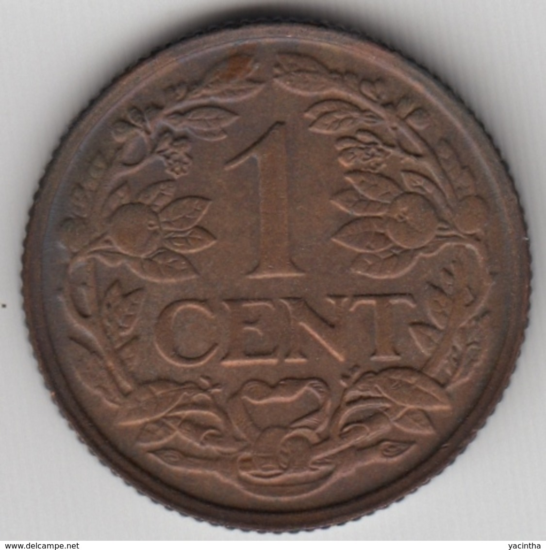 @Y@    Curacao  1  Cent  1947   ( 4578 ) - Curaçao