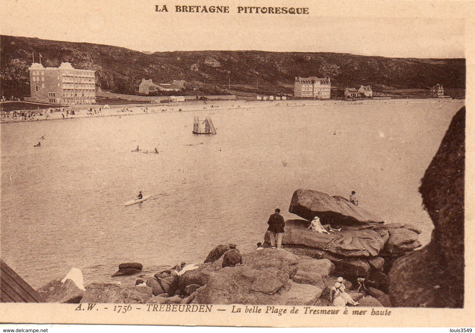 Trebeurden -   La  Belle  Plage  De  Tresmeur  à  Mer  Haute. - Trébeurden