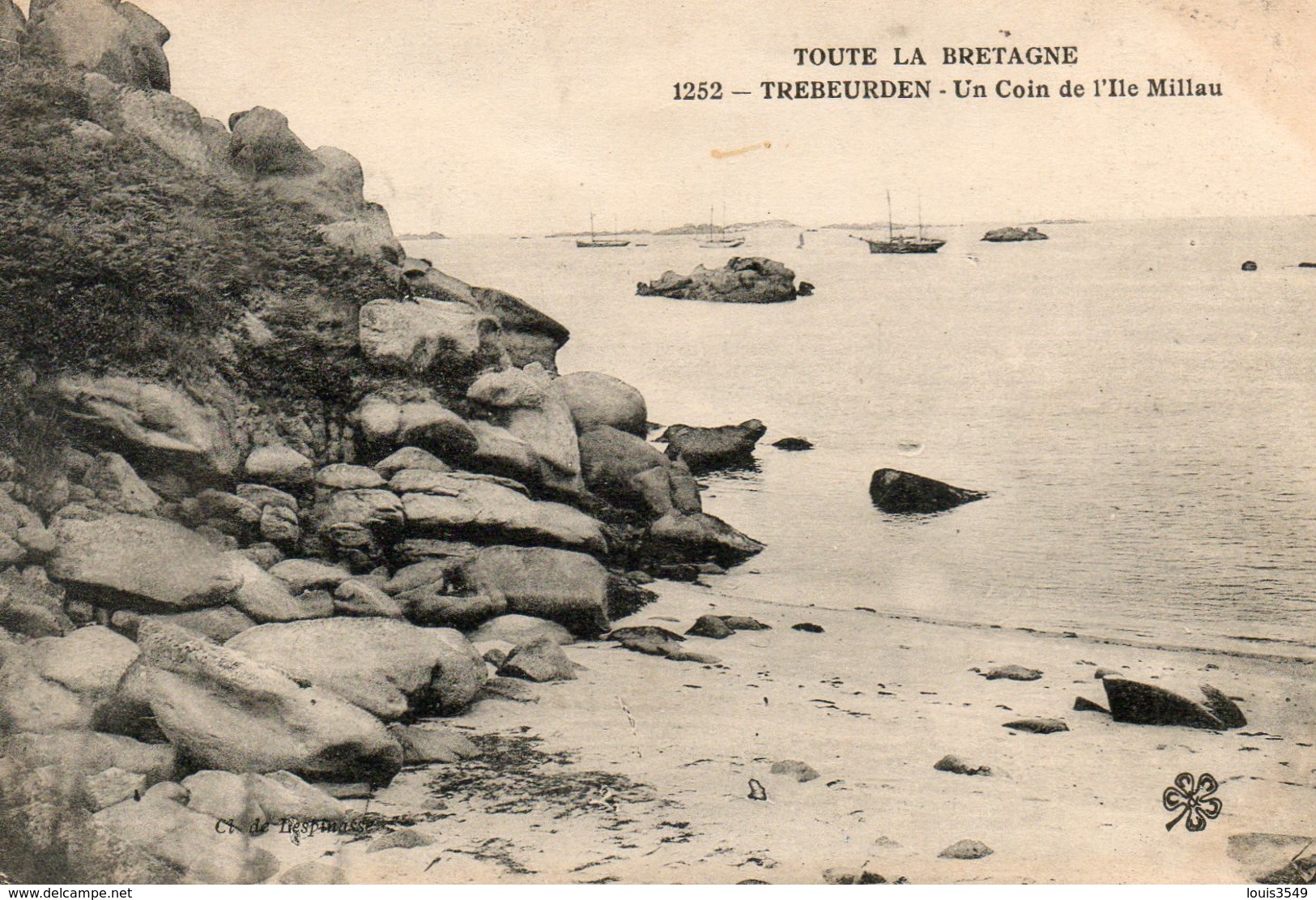 Trebeurden -    Un  Coin  De  L' Ile  Millau. - Trébeurden