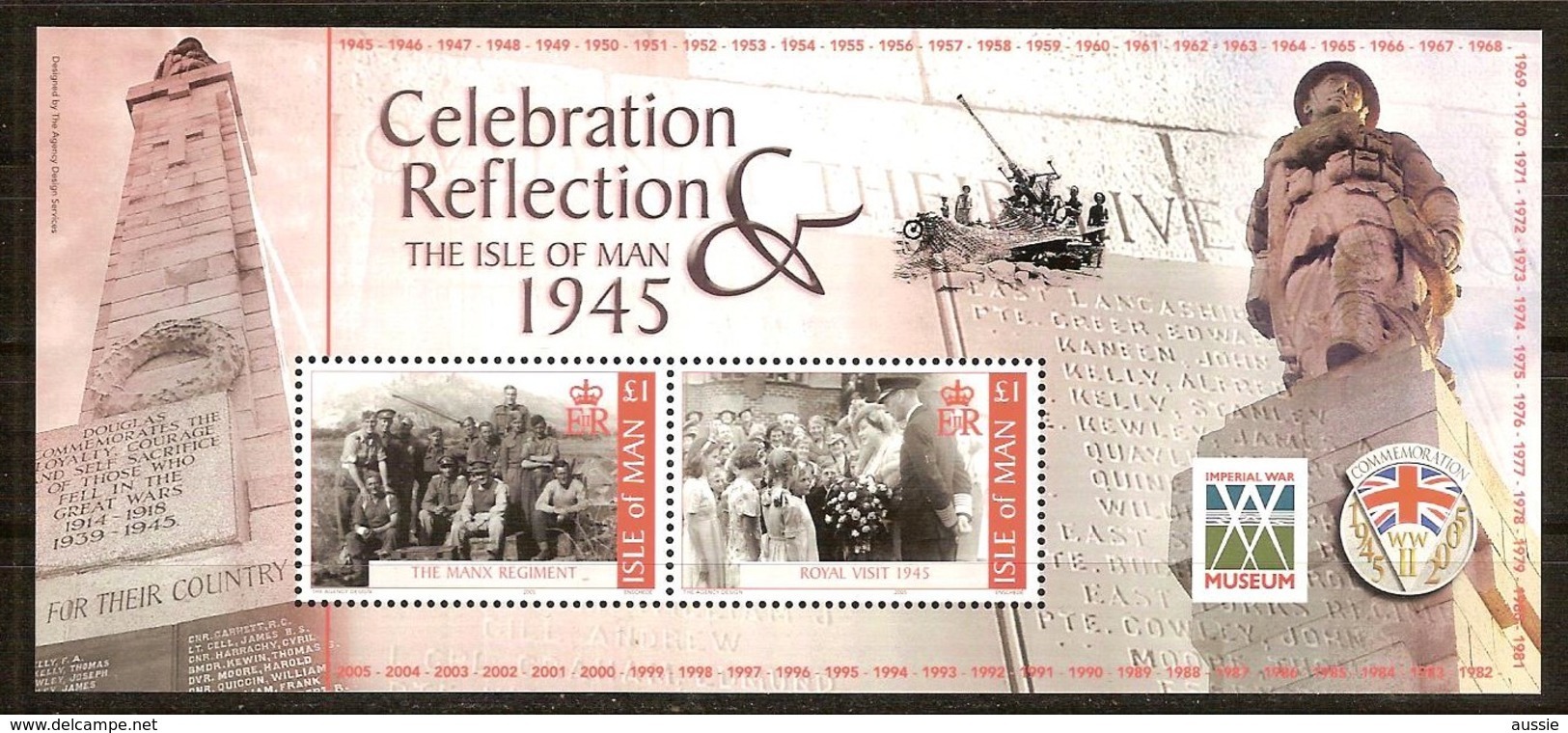 Île De Man 2005 Yvertn° Bloc 59 *** MNH Cote 10,00 Euro Celebration Reflection - Man (Eiland)