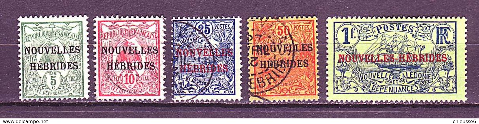 Nelle Hébrides *, Ob - Unused Stamps