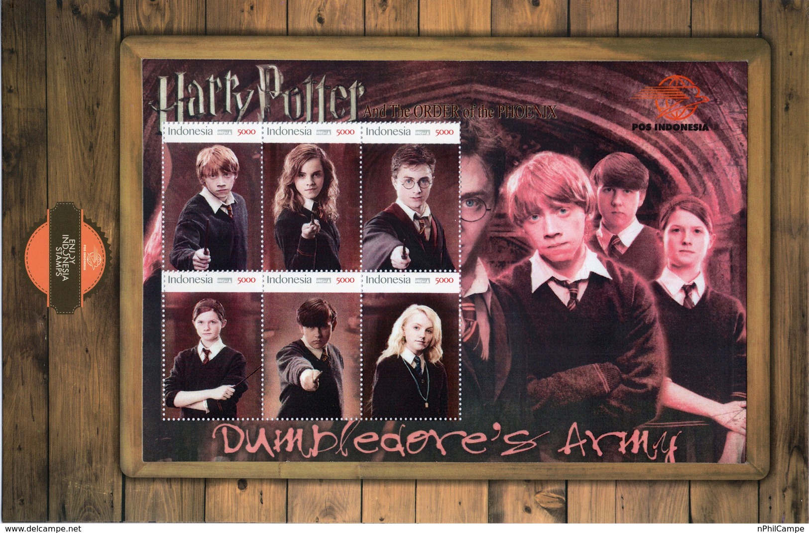 Indonesia 2018, MS Stamps Harry Potter And The Order Of The Phoenix. MNH - Indonesië