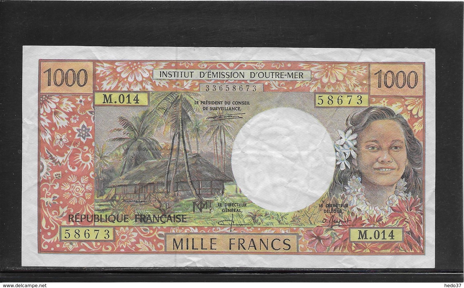 Territoires Du Pacifique - 1000 Francs - Pick N°2 - SUP - Autres - Océanie