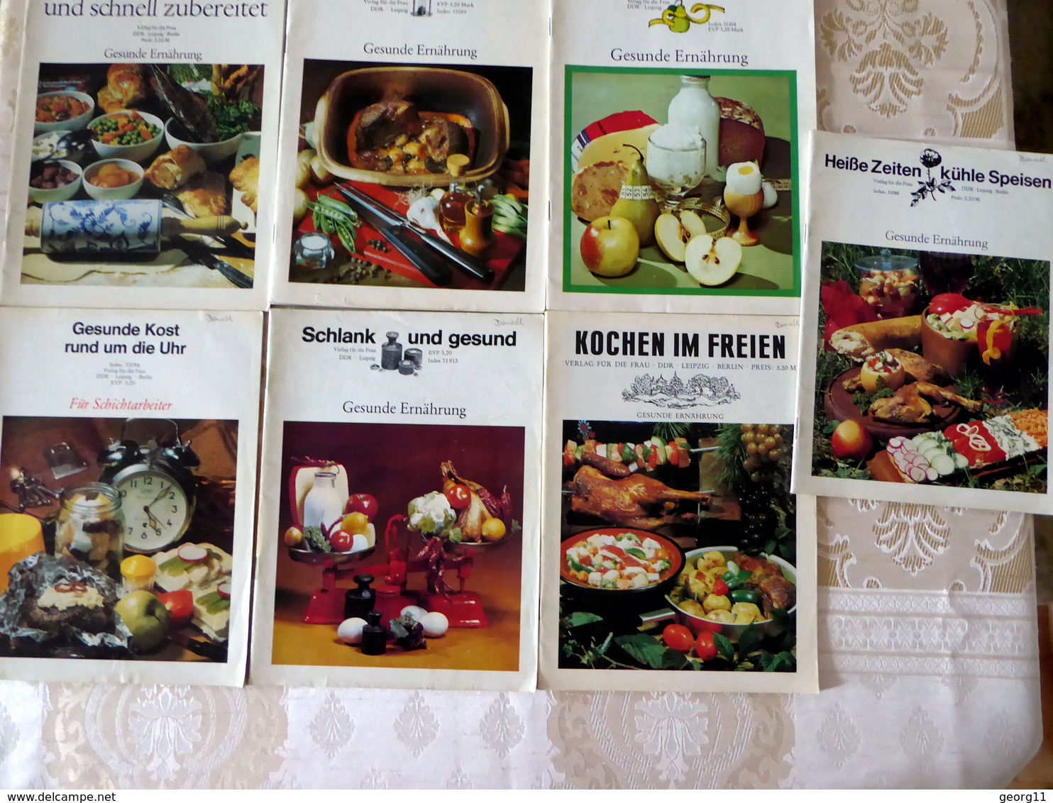 7 X Verlag Für Die Frau - DDR Zeitschriften Kochen - Gesunde Ernährung - Eten & Drinken