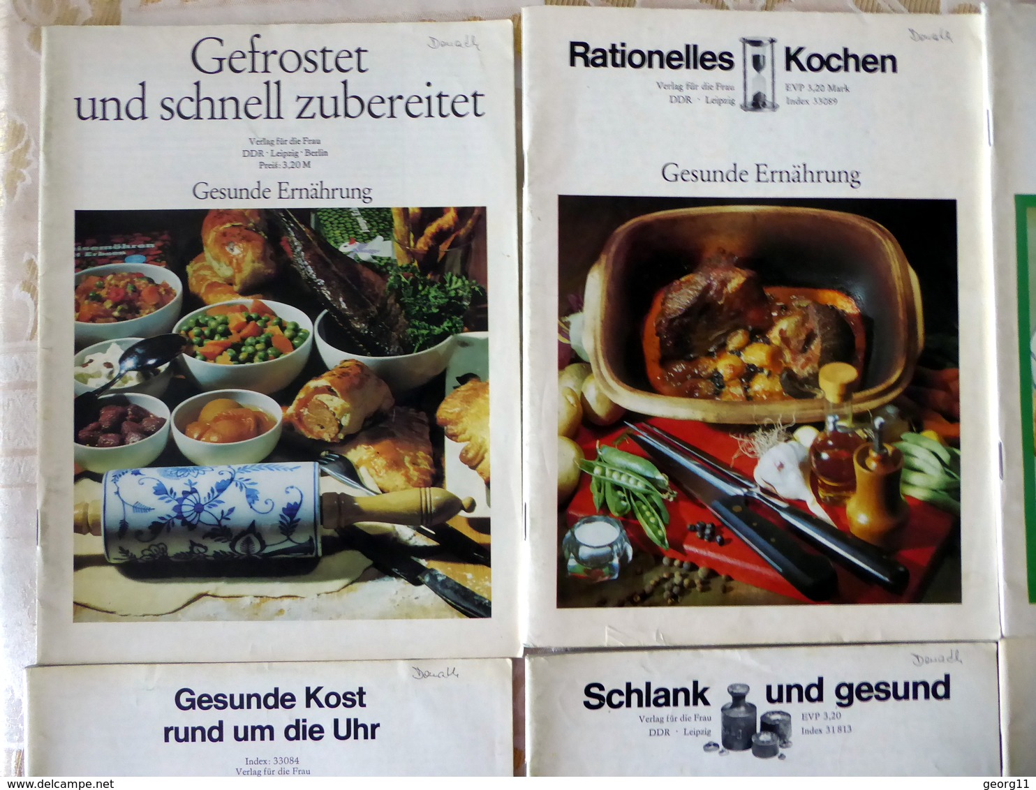 7 X Verlag Für Die Frau - DDR Zeitschriften Kochen - Gesunde Ernährung - Mangiare & Bere