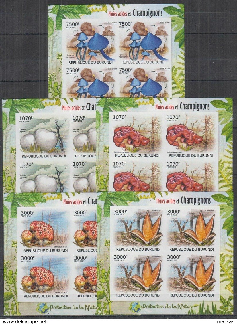 C959. Burundi - MNH - Nature - Mushrooms - Imperf - Otros & Sin Clasificación