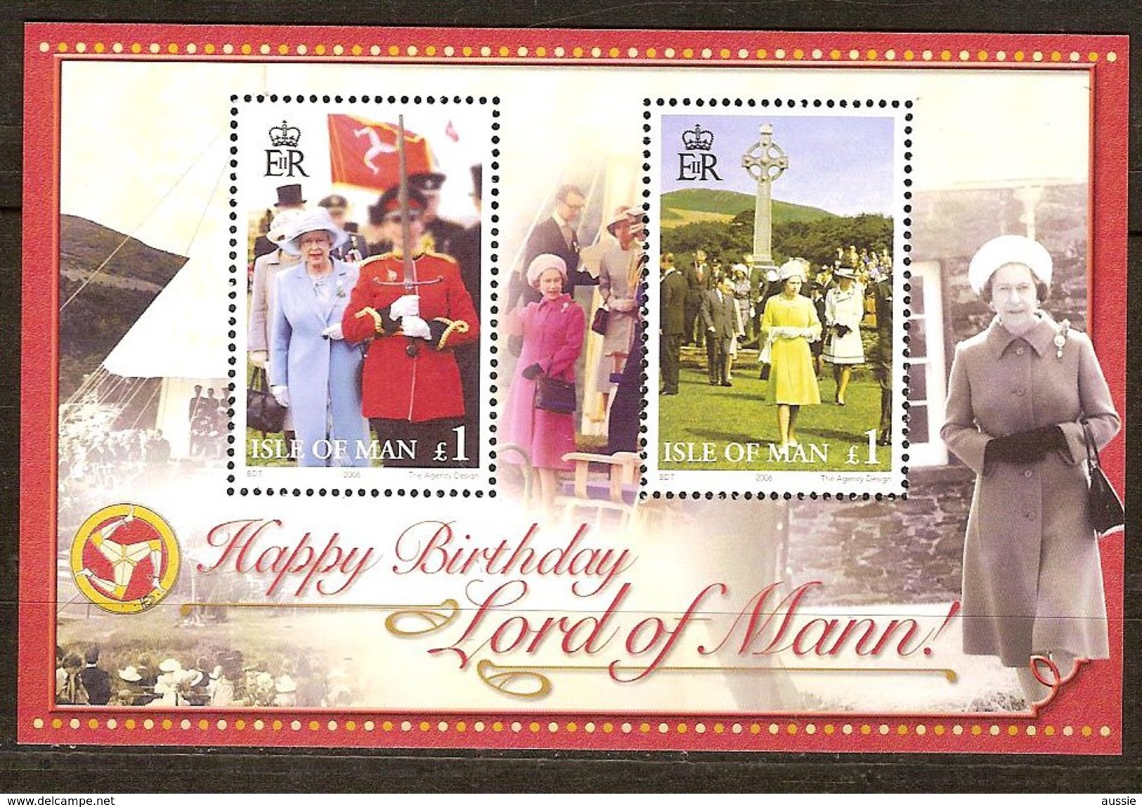 Ile De Man 2006 Yvertn° Bloc 62 *** MNH Queen Elisabeth - Man (Ile De)