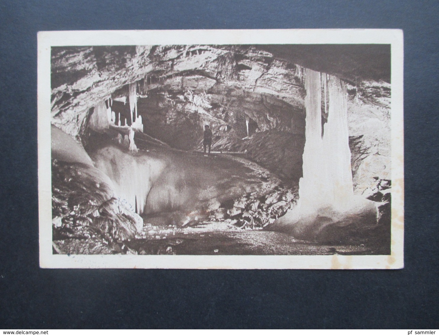 Österreich 1926 Eisriesenwelt Höhle Im Tennengebirge (Salzburg) Stempel Rasthütte Besitzer Wimmer Nach Wien - Lettres & Documents