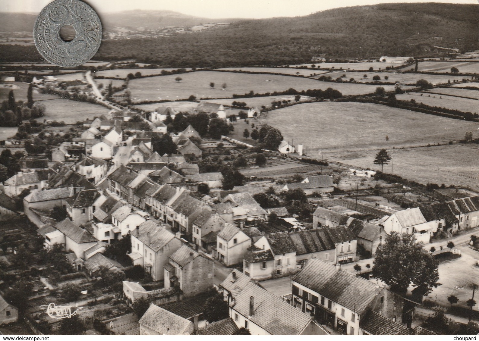 71 - Carte Postale Semi Moderne Dentelée   GENOUILLY  Vue Aérienne - Andere & Zonder Classificatie