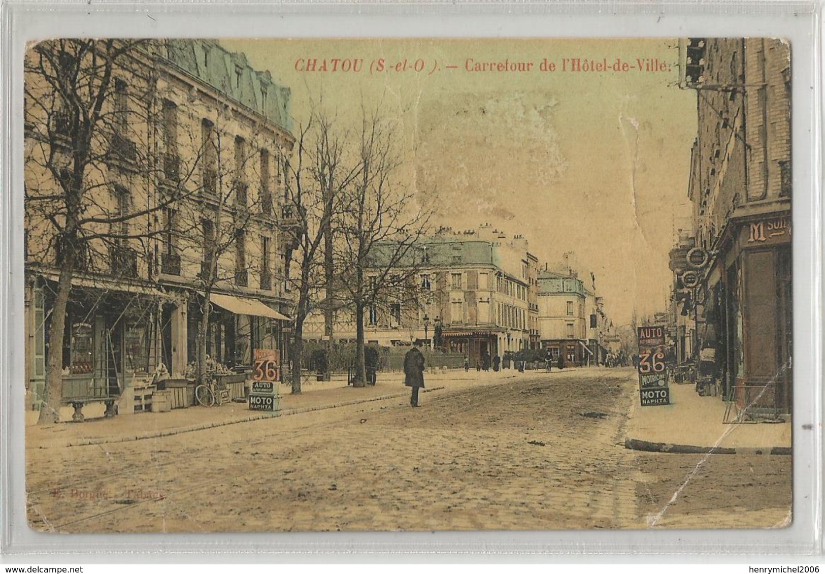 78 Chatou Carrefour De L'hotel De Ville - Chatou