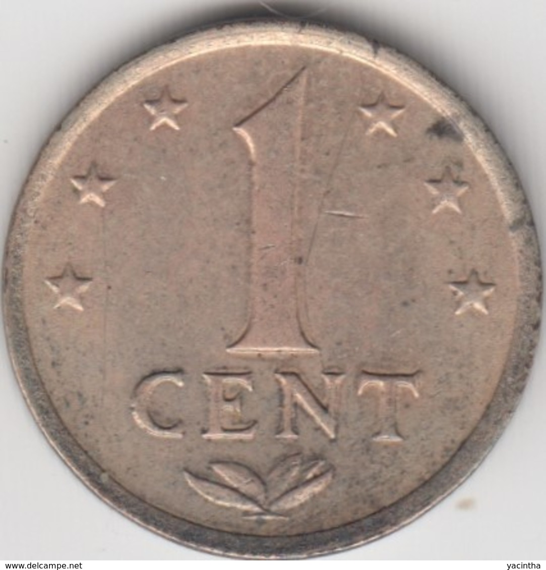 @Y@    Nederlandse Antillen  1  Cent  1974   ( 4588 ) - Niederländische Antillen