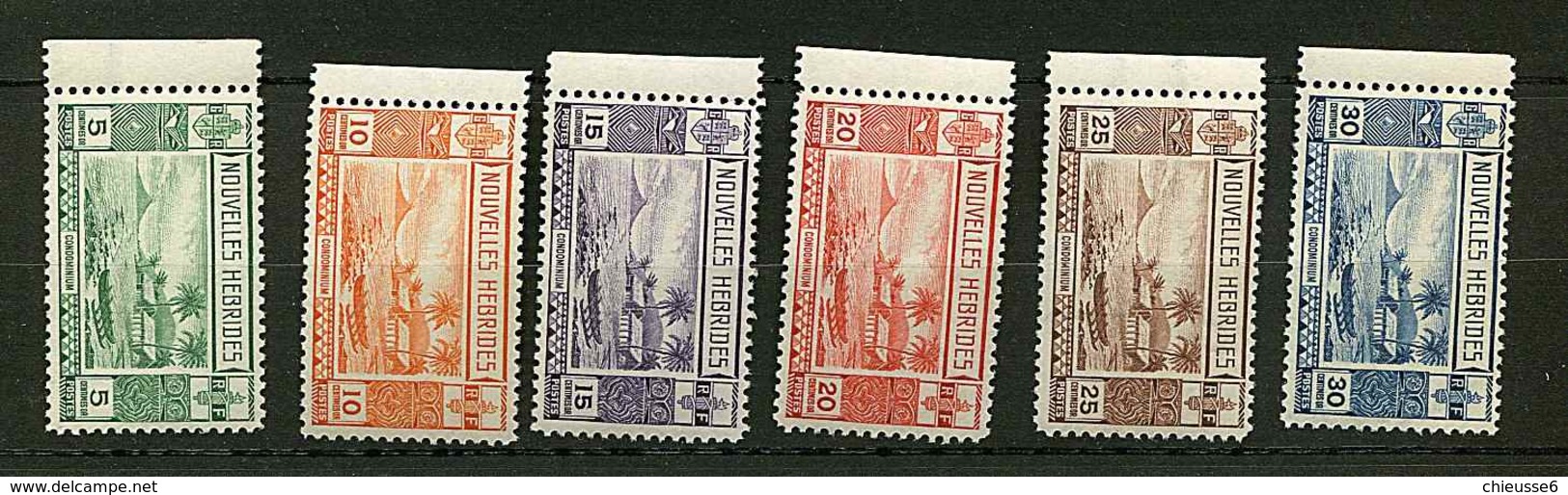 Nelle Hébrides *,  N°  100 à 111 - Unused Stamps