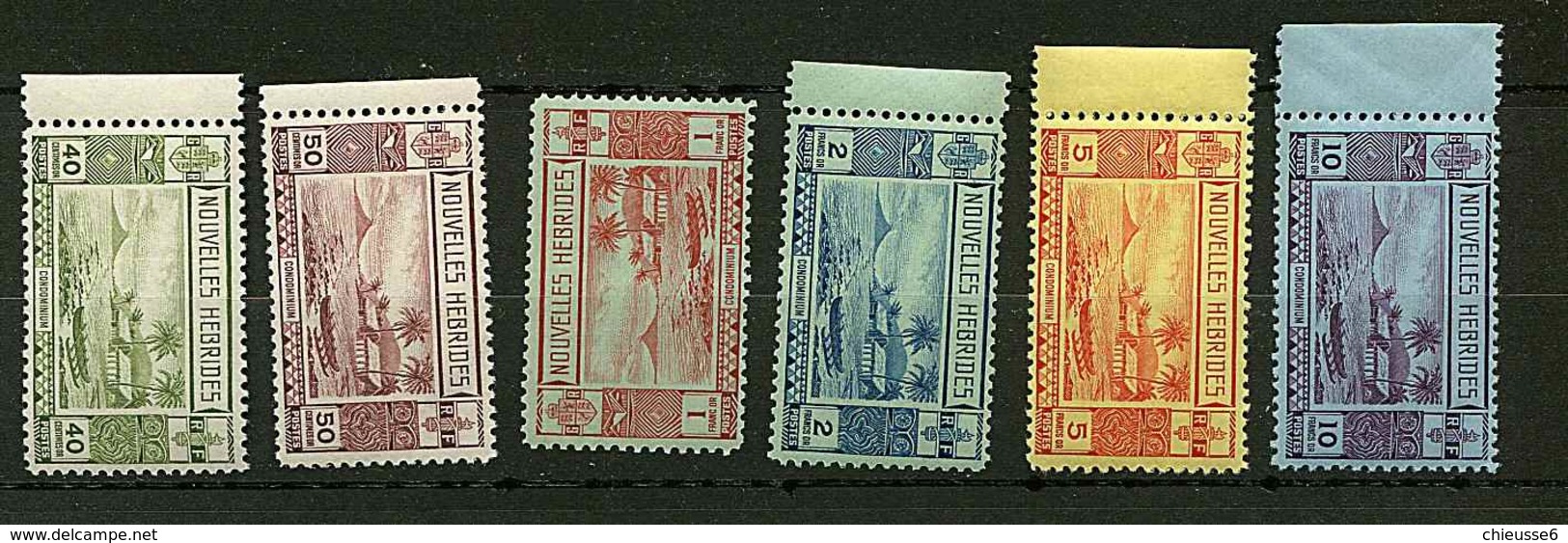 Nelle Hébrides *,  N°  100 à 111 - Unused Stamps