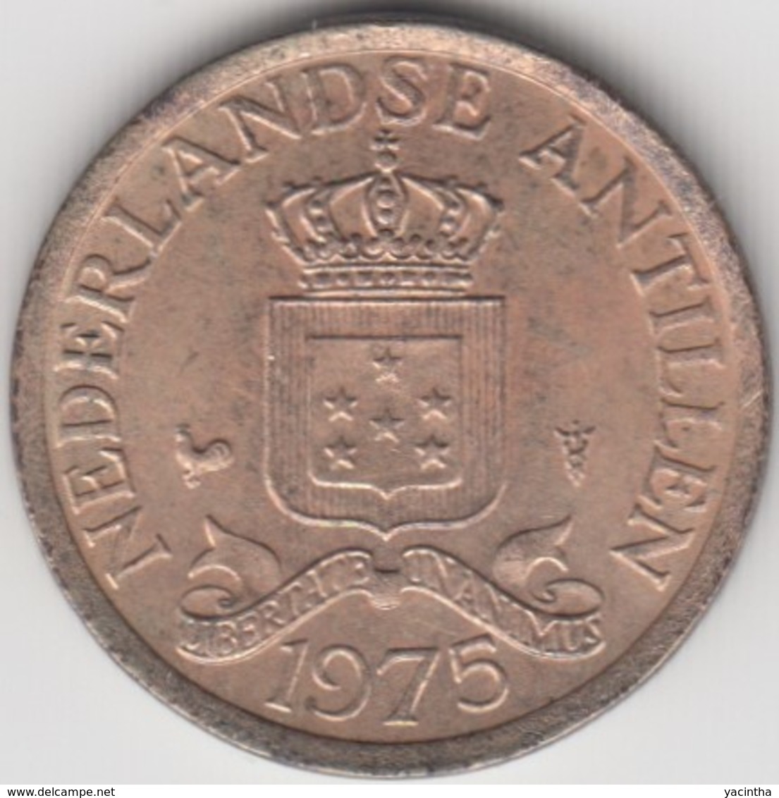 @Y@    Nederlandse Antillen  1  Cent  1975   ( 4589 ) - Niederländische Antillen