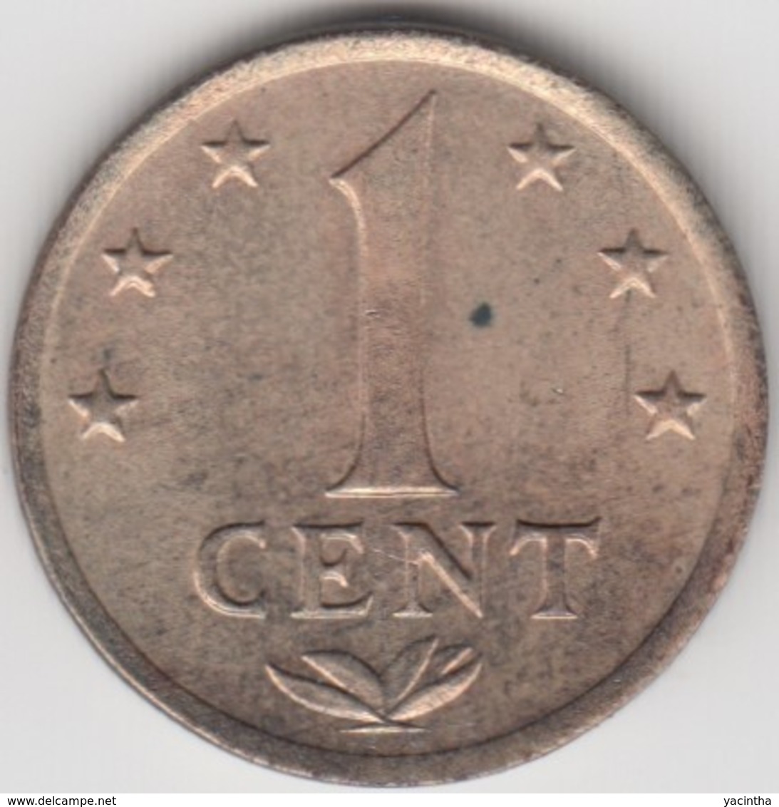 @Y@    Nederlandse Antillen  1  Cent  1975   ( 4589 ) - Niederländische Antillen