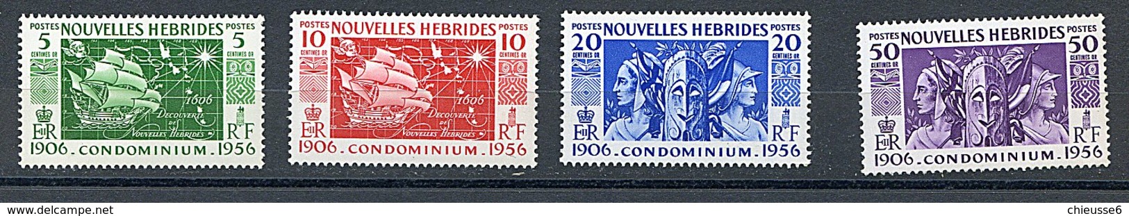 Nelle Hébrides **  N°  167 à 170 - Unused Stamps