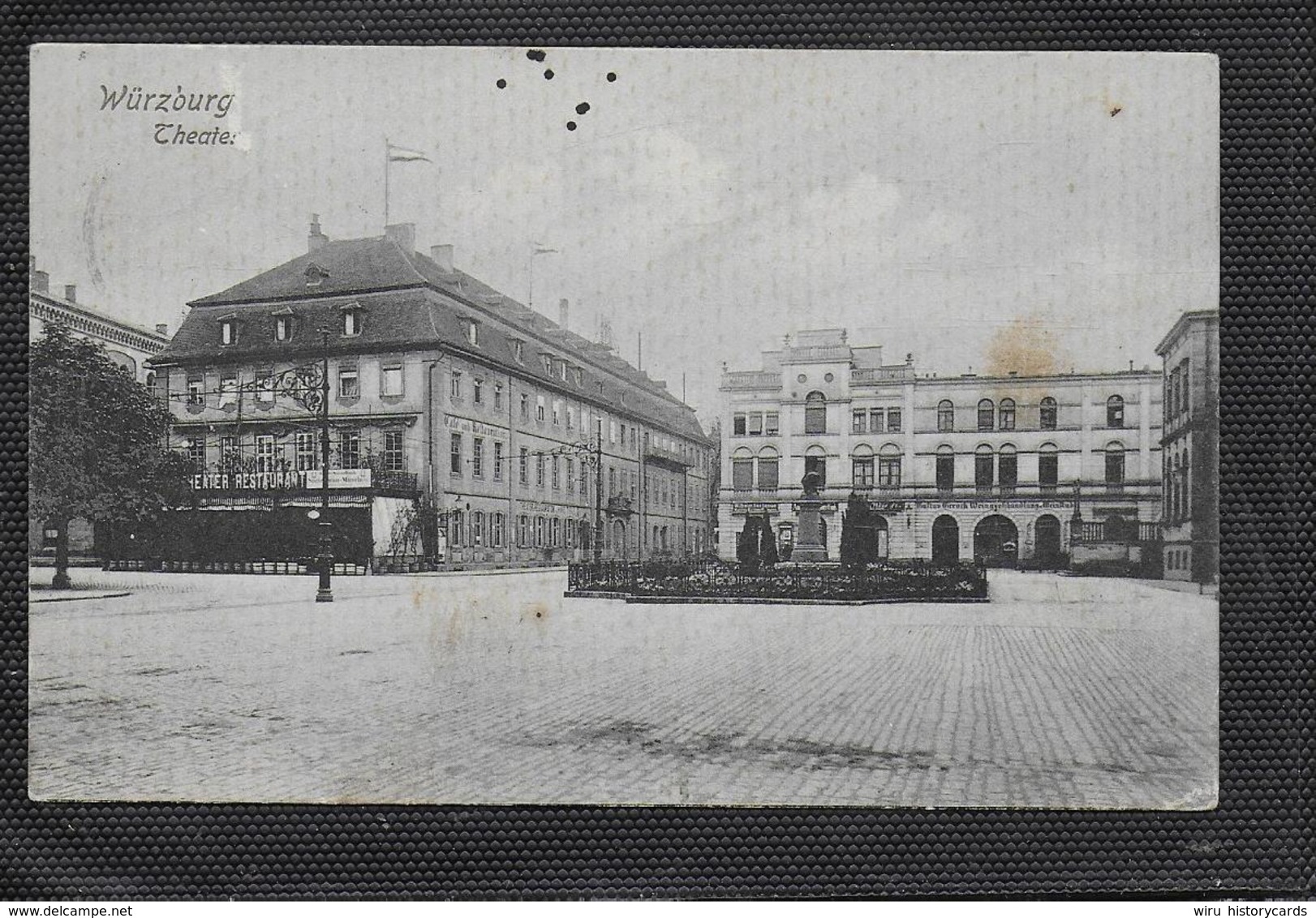 AK 0415  Würzburg - Theater / Feldpost Um 1906 - Wuerzburg