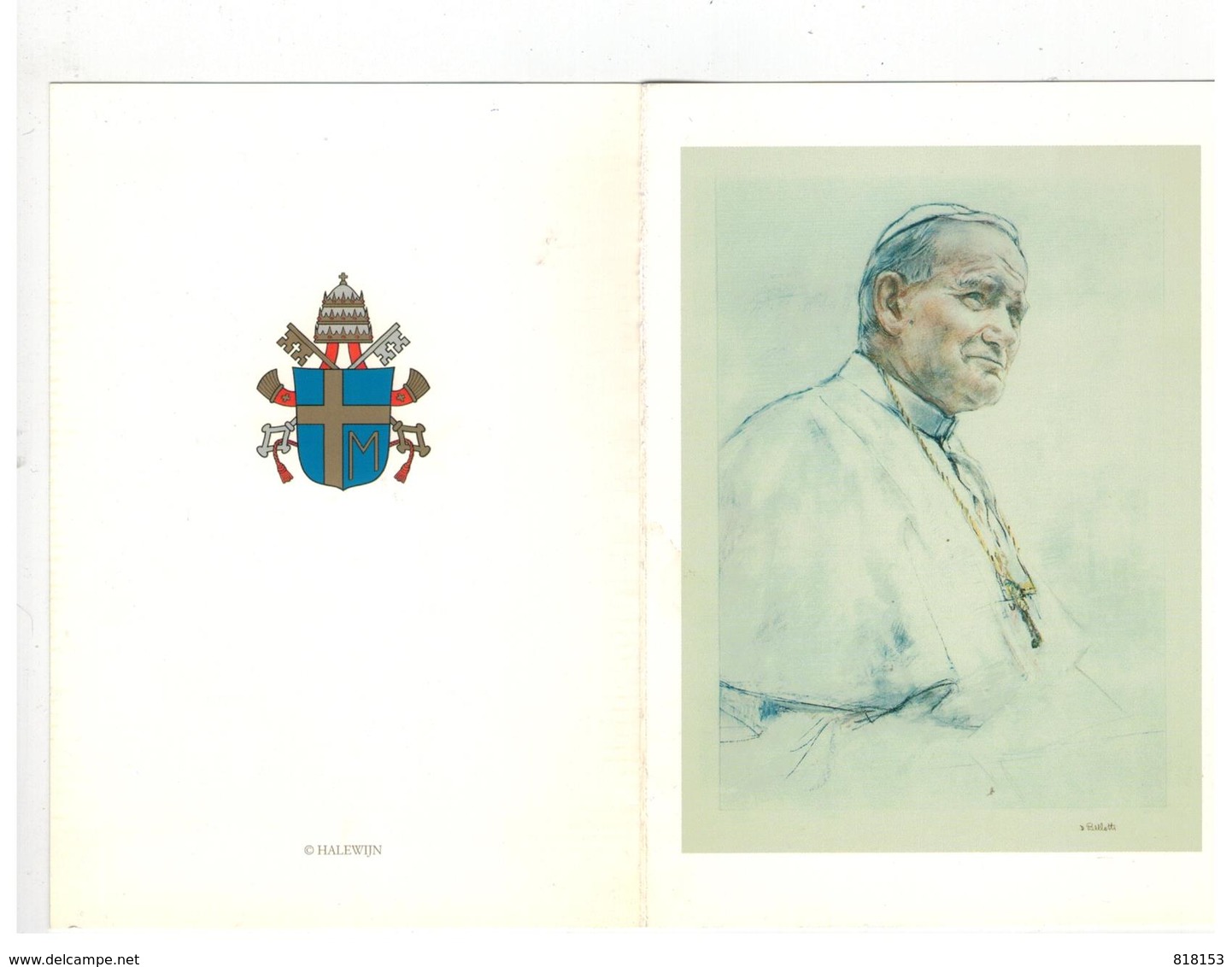 DP KAROL WOJTYLA Paus Joannes Paulus II,geboren Polen 1920 ,gestorven Rome 2005 - Religion & Esotericism