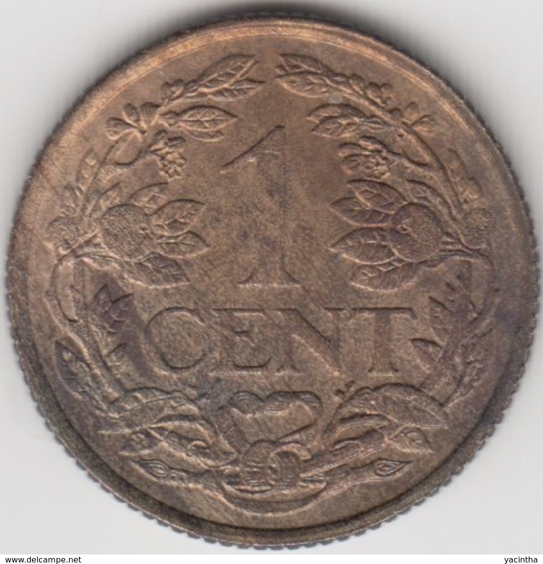 @Y@    Nederlandse Antillen  1  Cent  1961   ( 4591 ) - Netherlands Antilles