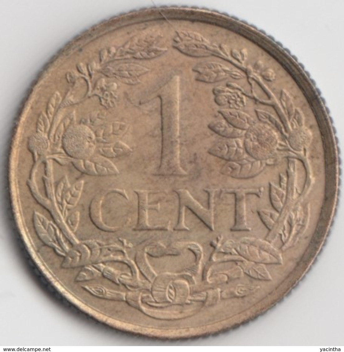 @Y@    Nederlandse Antillen  1  Cent  1963   ( 4592 ) - Niederländische Antillen