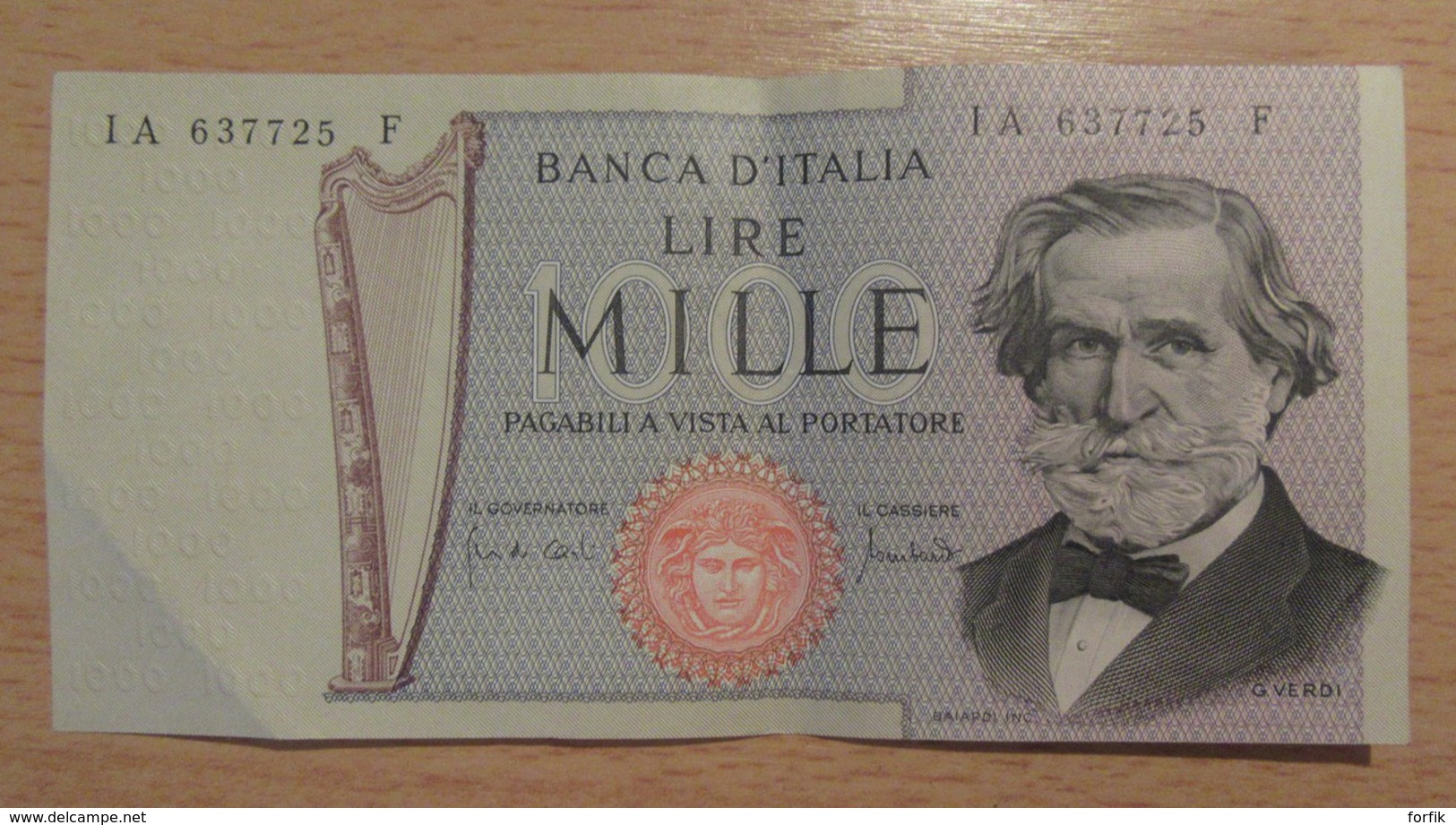 Italie / Italia - 7 Billets 1000 et 5000 Lire - B à TTB+