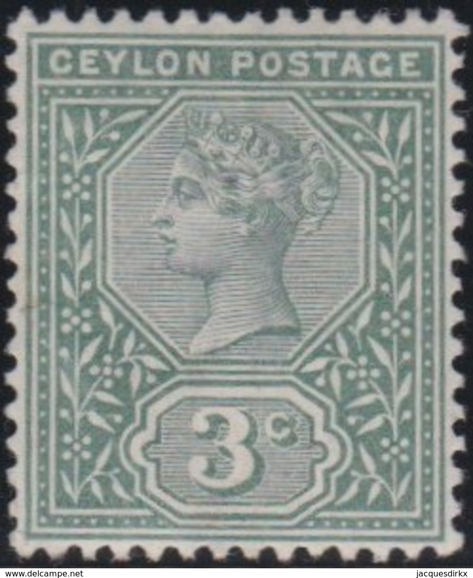 Ceylon     .    SG        .    257         .         *      .      Mint-hinged   .   /   .   Ongebruikt - Ceylon (...-1947)