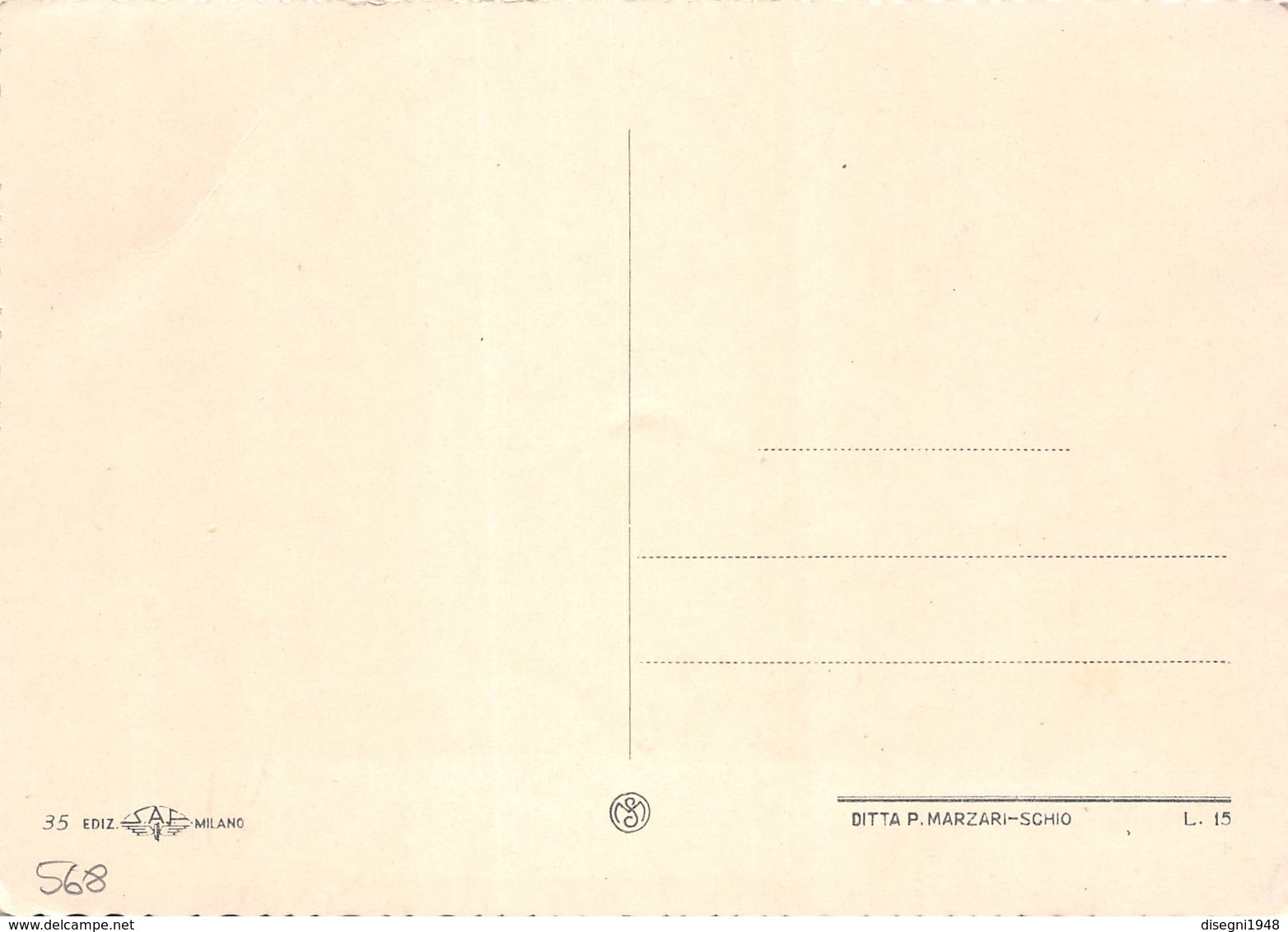 M08948 "ROMA-ZONA DELL'ESPOSIZIONE" ARCHITETTURA DEL '900 - CART. ILLUSTR. ORIG. NON SPED. - Ausstellungen