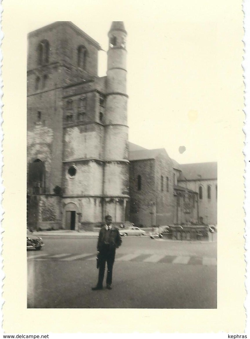 Photo Anonyme - NIVELLES - Collegiale Ste Gertrude 1961 - Dmensions 9.9 / 7 Cm - Plaatsen