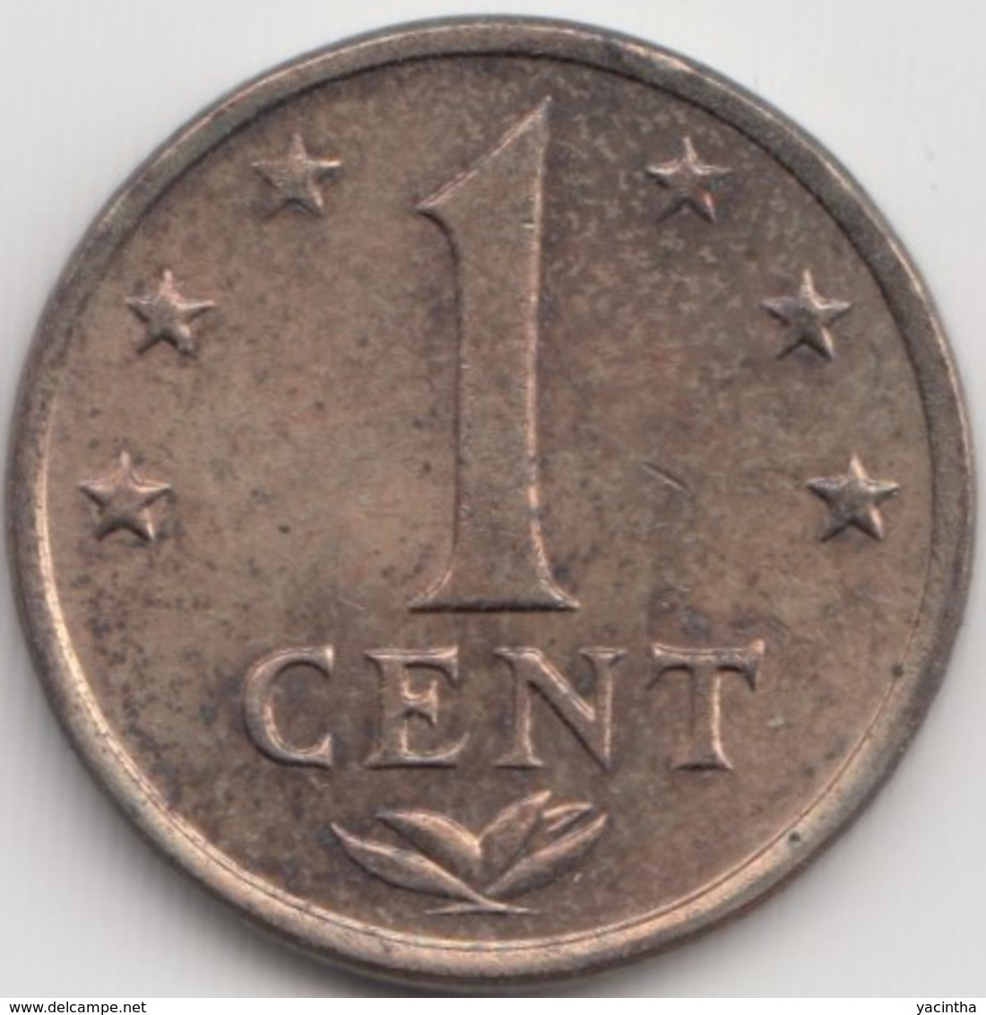 @Y@    Nederlandse Antillen  1  Cent  1977   ( 4598 ) - Niederländische Antillen