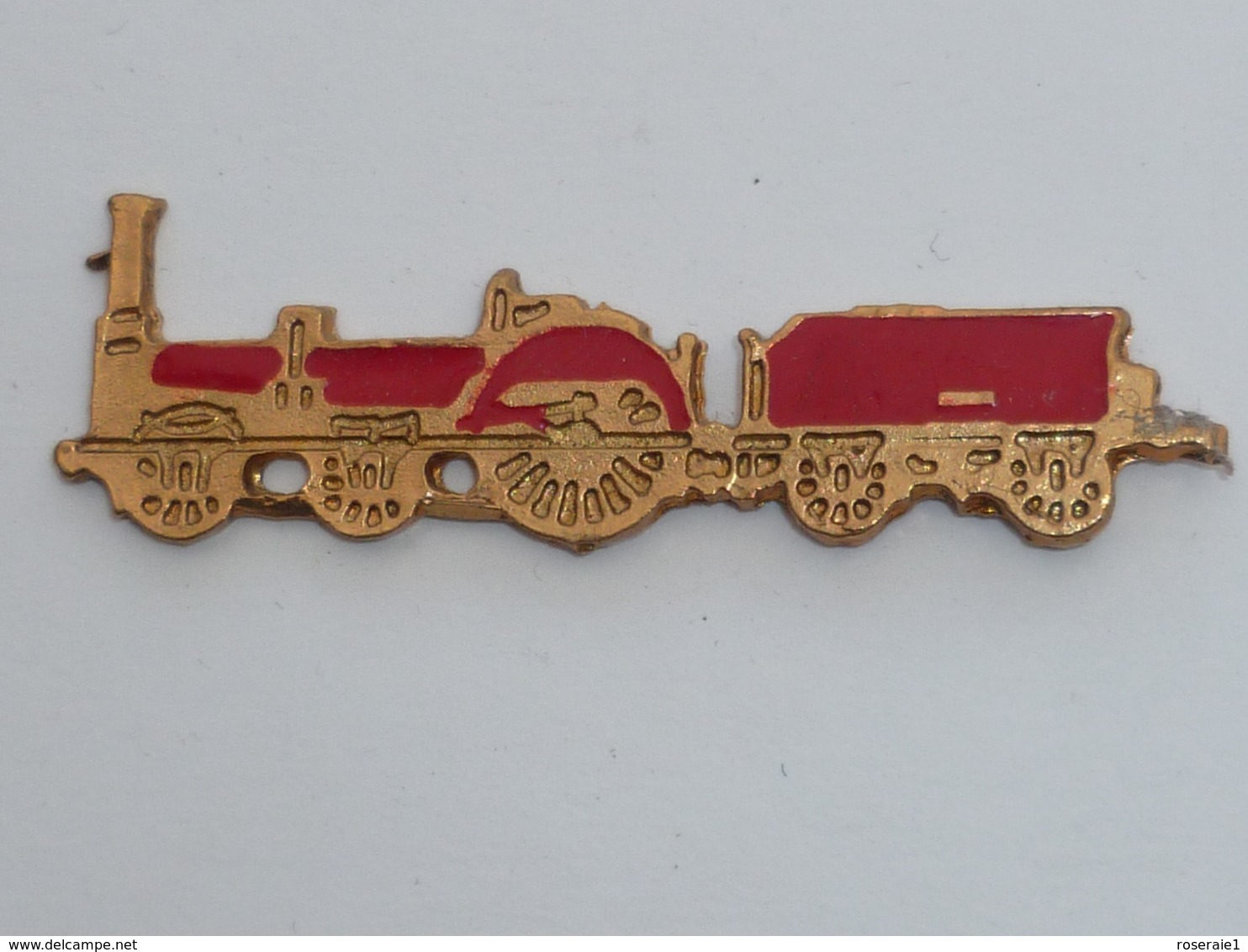 Pin's LOCO ET TANDER ROUGE - TGV